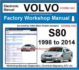 Volvo s80 workshop service repair manual